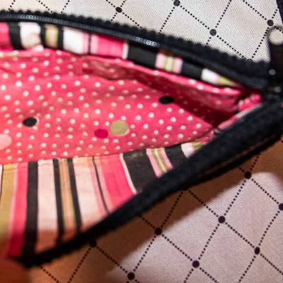 Anna & William Newburyport Wristlet Black Corduroy - Picture 3 of 3